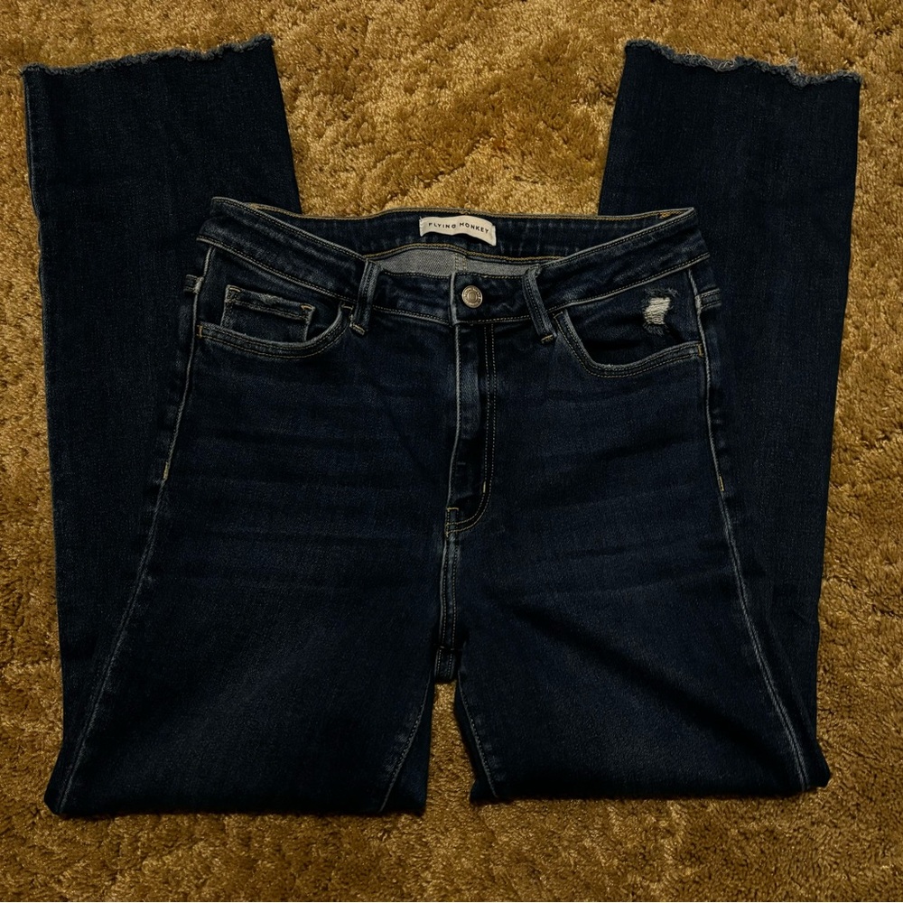 Flying Monkey Ankle Jeans